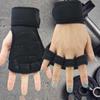 Luvas para Levantamento de Peso Academia Masculinas e Femininas Protetor de Pulso Antiderrapante Meio Dedo Esportes Equipamento para Barra Fixa Treinamento Preparatório Anti-Calo