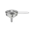 Funil de Aço Inoxidável, Funil Espessado para Vinho, Funil de Grande e Pequeno Diâmetro para Despejar Óleo, Funil Filtro para Cozinha Doméstica