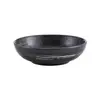 Bol de Cerámica Estilo Japonés para Comida Comercial Bol para Fideos Udon Olla Caliente Bol Maoguli Vajilla para Barbacoa Retro Redondo Plano para Ensalada Transfronterizo