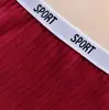 Roupa Íntima Feminina de Algodão Puro Transfronteiriça Feminina Macia e Confortável para Meninas Tamanho Grande Cintura Média-Baixa Cueca Boxer para Esportes e Fitness