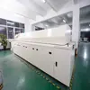 Horno de Túnel de Soldadura por Reflujo de Catorce Zonas Refrigerado por Líquido para Soldadura de IGBT SiC MOSFET Luces Automotrices Horno de Soldadura por Reflujo