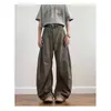 Fabricante Transfronterizo Pantalones Cargo Estilo Retro Americano Unisex Primavera Verano Nuevos Holgados Pierna Ancha Largos Rectos Casuales