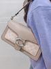 2024 Vintage Floral Tabby 26 Bolso Baguette Cuero Genuino Bolso Francés de Axila Un Hombro Cruzado Bolso de Mujer Elegante