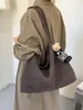 Bolso Tejido Maillard Super Retro para Mujer, Nuevo Bolso Tote Coreano Otoño/Invierno 2026, Bolso de Hombro Grande de Alta Gama