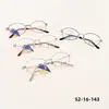 Armazón de Gafas de Titanio Puro Danyang Gafas de Prescripción para Mujer Armazón de Gafas Ópticas Armazón de Gafas Retro Multi-Armazón 2866