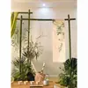 Suporte de Bambu Suporte de Bambu Suporte de Bambu para Casamento Estilo Nacional Haste de Bambu Suporte de Boas-Vindas Suporte de Bambu Estilo Antigo Haste de Bambu Shamel Fundo de Casamento