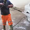 Pistola de Agua a Presión Bos con Palo Largo 2000PSI Pistola de Agua para Lavado de Autos Máquina de Limpieza Pistola de Agua de Pico de Pato Pistola Limpiadora