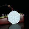 Pendente Bagua Dragão e Fênix de Jade Branco Afegão Pingente Bagua Taiji de Jade Acessórios Hanfu Presente de Negócios para Exposição