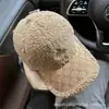 Nuevos Sombreros Cálidos de Otoño e Invierno, Moderno Diseño de Letras Bordadas de Cordero, Gorras de Béisbol Versátiles de Moda para Mujeres, Gorras con Visera de Pedrería para Hombres