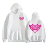 Moletom com Logo da Cantora Dela Rose Roupas Masculinas e Femininas Tendência da Moda Harajuku Blusa de Moletom Casual de Alta Qualidade