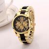 Reloj Digital para Hombre Dx Banda de Acero Geneva Agva Tres Agujas Seis Pines Aleación Romana