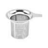 Acero inoxidable 304 transfronterizo colador de té compartimento de té de acero inoxidable filtro de té red de té fuga accesorios de té al por mayor