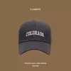 Sombrero de Pico Sencillo para Circunferencia de Cabeza Grande para Mujer Primavera Verano Talla Grande Profundo Exterior Versátil Para Adelgazar la Cara Protección Solar Gorra de Béisbol