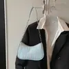 Bolsa Transversal Pequena Estilo Sacola de Dumpling para Mulheres, Bolsa de Ombro Versátil para o Dia a Dia, Moda Primavera e Verão, Bolsa Elegante para o Braço para Mulheres