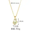 Collar Transfronterizo Chapado en Oro de 18 Quilates Estilo de Oriente Medio, Japonés y Coreano, Aretes de Corazón con Candado de Circonia de Colores de Lujo Ligero para Mujer, Joyería Duradera que No se Desvanece