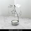Castiçal Giratório Ins Copo de Vela Perfumada Criativo Mobiliário para Casa Coração de Menina Sonhadora Presente Decoração de Bolo de Cavalo