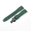 Correa de Goma 22mm Correa de Liberación Rápida Ajuste Shuttle Tiantie Chengmei Dudu Comcas Reloj Seiko de Fluororubber