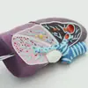 Modelo de Pulmones Patológicos Humanos Simulación Pulmón de Fumador Vísceras Órgano Especimen Cirugía de Tórax Enseñanza de Ciencias Respiratorias