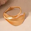 Anillo de Brazo Abierto con Diseño de Flor de Serpiente Hueca Transfronterizo Europeo y Americano Pulsera de Tendencia de Moda Pulsera Exagerada de Gama Alta para Mujeres