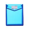 Bolsa Carpeta Plegable A4FC Colorida Maletín de Almacenamiento de Exámenes de Oficina Horizontal Sarga Estudiante Bolsa de Documentos Tridimensional Venta al por Mayor