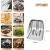 Pala de Nieve Gruesa de Acero Inoxidable, Pala para Grano Agrícola, Pala Grande de una Pieza, Pala Grande de Hierro, Venta al por Mayor del Fabricante, Mango Largo para Remover Tierra