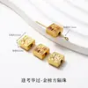 Accesorios Tradicionales para Joyería Hechos a Mano con Aleación Chapada en Oro de Alta Retención de Color, Gotas de Aceite, Dijes para Pulseras, Colgantes y Colgantes