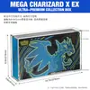 Caja Magnética Acrílica Caja de Juego Transparente TCG Caja de Booster ETB Caja de Exhibición de Cartas Pokemon Caja de Almacenamiento Magnética