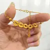Pulseira Colar de Gelo Triturado Brilhante com Moedas dos Cinco Imperadores para Mulheres, Novo Estilo Chinês de Luxo Leve Nicho Exquisito Versátil de Alto Valor Acessório de Mão Presente