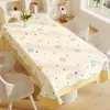 Mantel nuevo 2025 estilo crema con lunares, lavable, a prueba de aceite, impermeable, con un ambiente estilo ins, adecuado para mesas de comedor y mesas de café