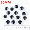 Ojos Móviles con Adhesivo Trasero Fabricante Mayorista Material para Manualidades Accesorios para Juguetes Ojos de Animales en Blanco y Negro Pegatinas de Globos Oculares Coloridas