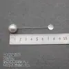 Broche material diy malla de cobre aguja de una línea aguja de punzar aguja para cuello base para corsage casero accesorios