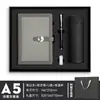 En stock Cuaderno de Negocios A5 de Gama Alta Caja de Regalo Traje Reunión Anual Alto Valor de Color Bloc de Notas de Regalo de Acompañamiento Logo Imprimible