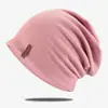 Chapéu Feminino Outono e Inverno Quente Tricô Versátil Cor Sólida À Prova de Vento Proteção para Orelhas Marca da Moda Chapéu de Inverno para Homem