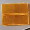 Panel Decorativo para Camión Plástico Pegatina Reflectante Carrocería Rojo Blanco Amarillo Señal 4