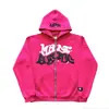 Sudadera con capucha con cremallera, estampado digital, moda Y2K Gótico Punk Hip-Hop, conector europeo y americano transfronterizo 2025