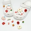 Accesorios para Zapatos de Madera Versátiles DIY Concha Morada Helado de Cereza Charms de Zapato de Resina Dibujos Animados Lindos Charms Decorativos Venta al por Mayor