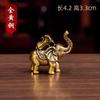 Um Par de Enfeites de Elefante para Boa Sorte, Adequado para Mesa de Escritório, Casa, Sala de Estar, Mesa de Escritório, Animal de Chá, Artesanato Auspicioso para Decoração de Escritório
