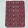 Em Estoque 24 Peças Ventosa de Silicone Antiderrapante Capa de Celular Portátil Suporte para Celular Quadrado Borracha de Silicone Unilateral