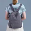 Mochila para Mujer Estilo Nuevo 2026 Versátil Mamá Nylon Viaje al Aire Libre Ligera Casual