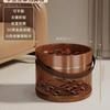 Cubo Portátil para Pies Cedro Hogar Madera Sólida Cubo para Pies Cubo para Pies Sala de Sauna Terapia para Pies Cubo de Madera para Pies Venta al por Mayor