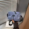 Bolsa de almohada con diseño de cordón de moda transfronteriza 2026 nuevo modelo bolso cruzado simple gran capacidad conveniente bolso de hombro para el día a día