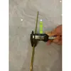 Tiras de bambú tiras de cuero de dos capas tiras finas de bambú tiras de bambú tiras de seda materiales de bambú hechos a mano decoración de boda DIY lámpara de pez jardín de infantes