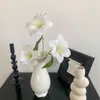 Flor de Simulação Sentido Avançado 3 Lírio Suprimentos de Casamento Flor Artificial Cena de Layout Ornaments para Arranjo de Flores em Casa