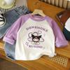 Nueva Camiseta Térmica de Manga Larga para Niños para Otoño, Capa Base Cálida para Niños y Niñas, Sudadera de Clase A para Bebé con Diseño de Dibujos Animados