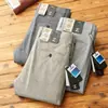 Pantalones Casuales de Algodón y Lino de Gama Alta para Hombre, Nuevo Estilo de Verano, Transpirables, Holgados de Pierna Recta, Pantalones de Lino para Negocios, Pantalones Finos para Hombre