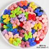 Accesorios de resina de lazo mixto hechos a mano diy pegamento crema funda para teléfono móvil pegatina para refrigerador hebilla para zapatos con agujeros material para joyería