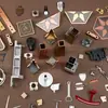 Fabricantes Sinalização Metálica Personalizada Cobre Escovado Sinalização Liga de Zinco Logotipo Retrô Aço Inoxidável Placas de Identificação Gravadas