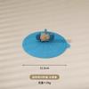 Tampa de Copo de Silicone, Universal à Prova de Poeira, Isolada, Multifuncional, À Prova de Vazamentos, Acessórios de Copo Criativos de Desenho Animado de Qualidade Alimentar, Universal