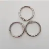 Accesorios para Joyería DIY Anillo de Unión de 30 mm Colgante de Muñeco de Peluche Anillo de Libro Colorido con Pintura en Spray Ecológico