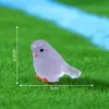 Paisaje Micro Transfronterizo Dibujos Animados Pájaro Luminoso Jardinería Decoración DIY Accesorios para Colgar Mini Adornos de Resina